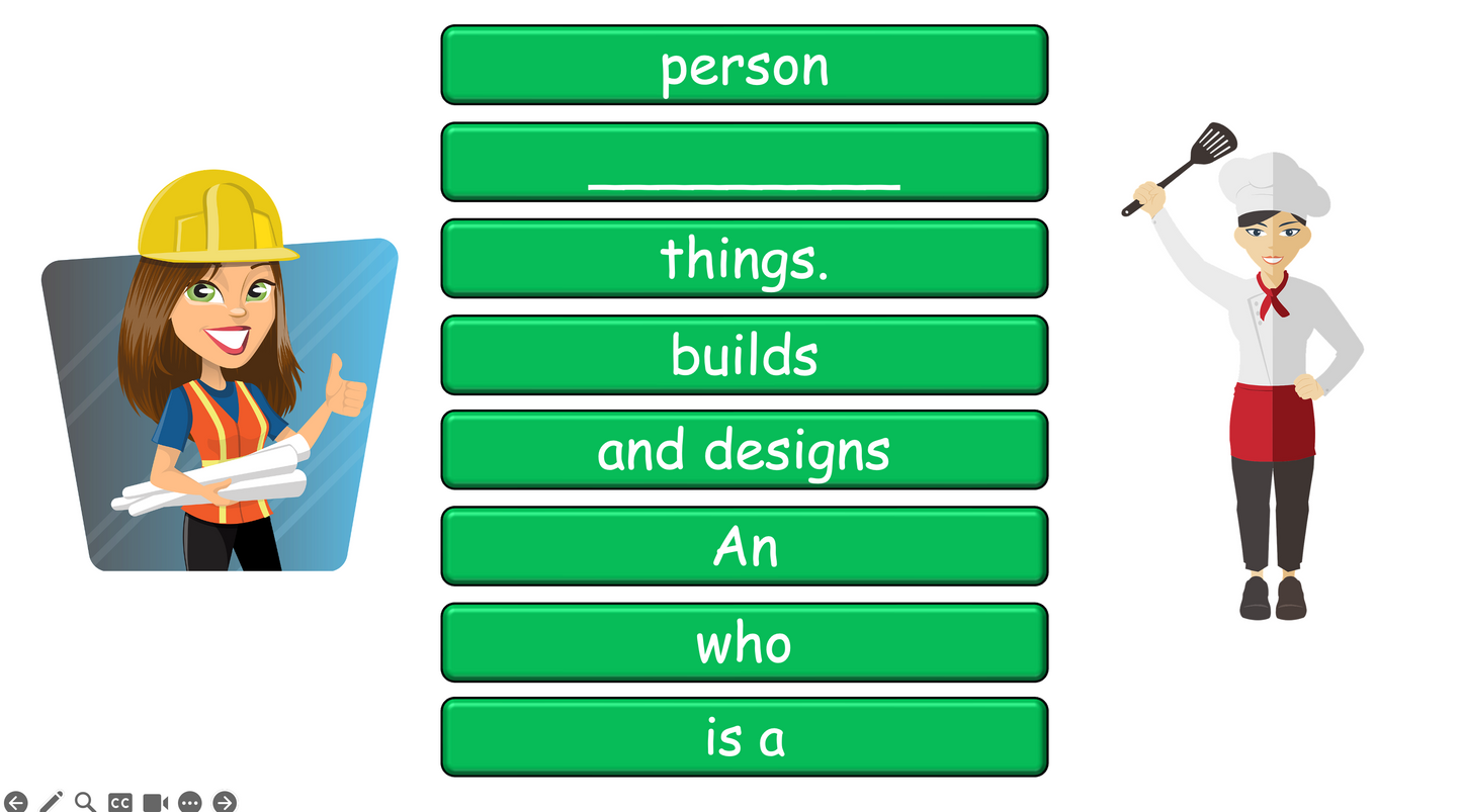 Grade 4-5 - ESL Lesson - Jobs - Part 3 - What do you want to be? - PowerPoint Lesson