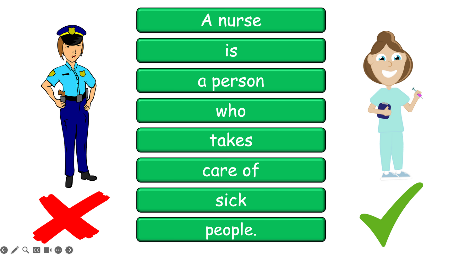 Grade 4-5 - ESL Lesson - Jobs - Part 3 - What do you want to be? - PowerPoint Lesson