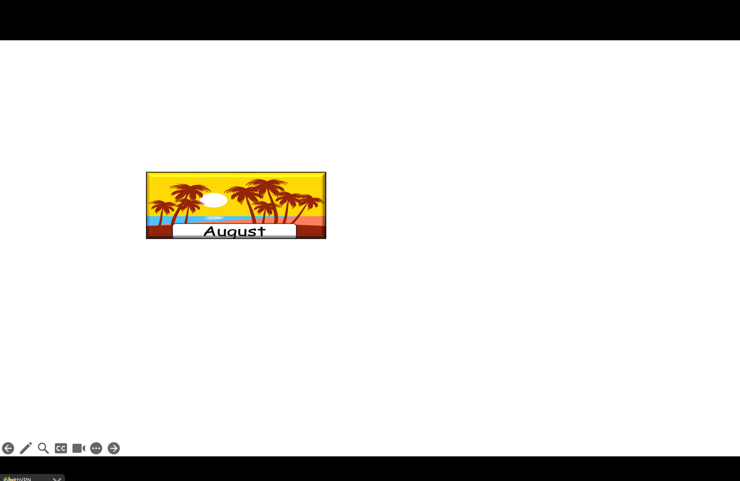 Grade 3-4 - ESL Lesson - Months and Birthdays - Part 1 - PowerPoint Lesson