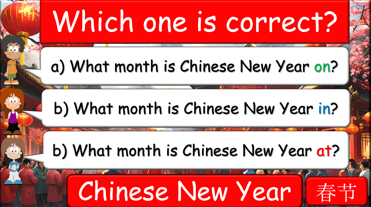 Grade 3-4 - ESL Lesson - Months and Birthdays - Part 1 - PowerPoint Lesson