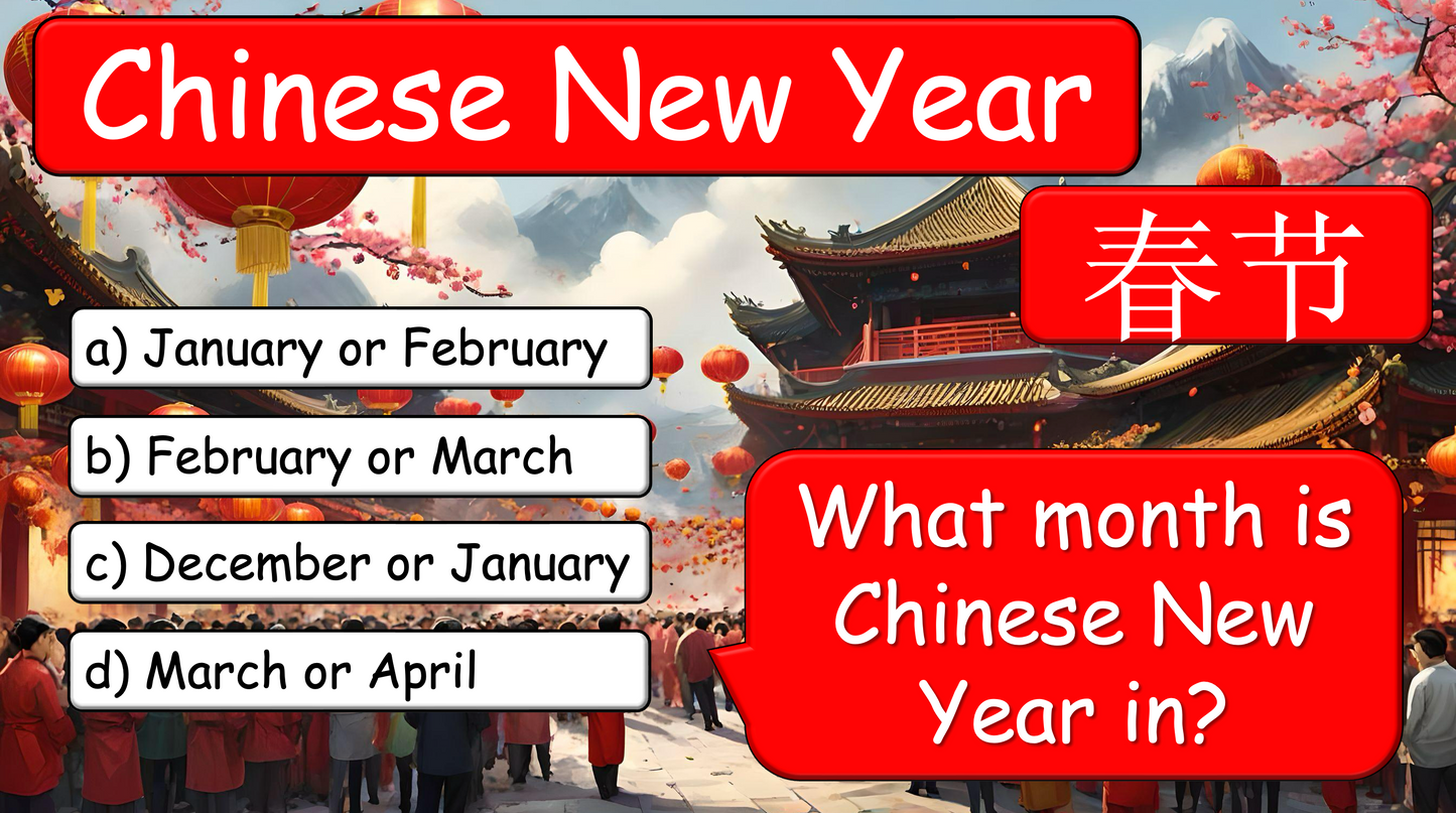 Grade 3-4 - ESL Lesson - Months and Birthdays - Part 1 - PowerPoint Lesson