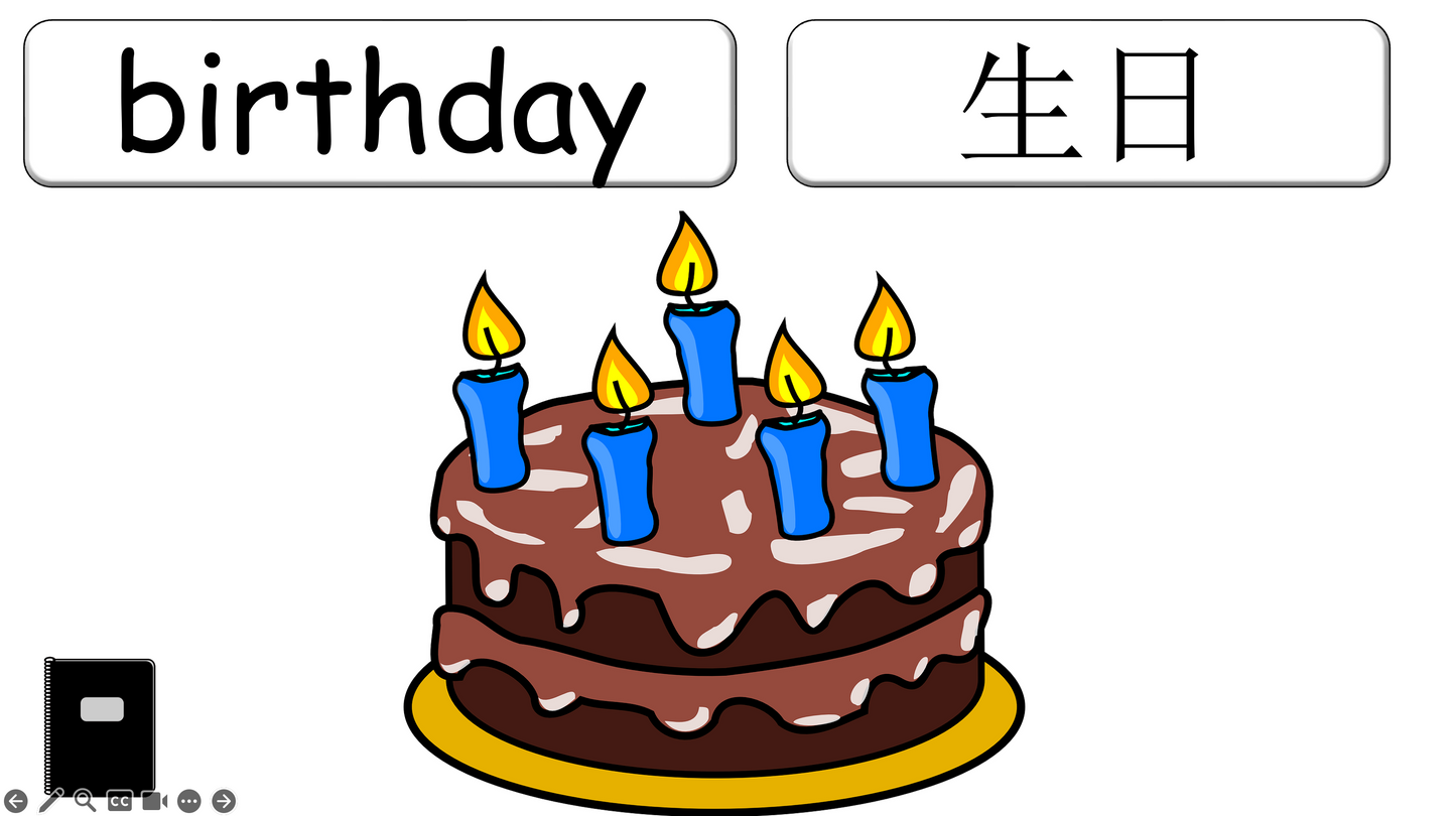 Grade 3-4 - ESL Lesson - Months and Birthdays - Part 1 - PowerPoint Lesson