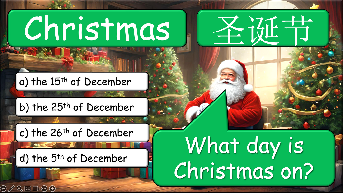 Grade 3-4 - ESL Lesson - Ordinal Numbers and Birthdays - Part 2 - PowerPoint Lesson