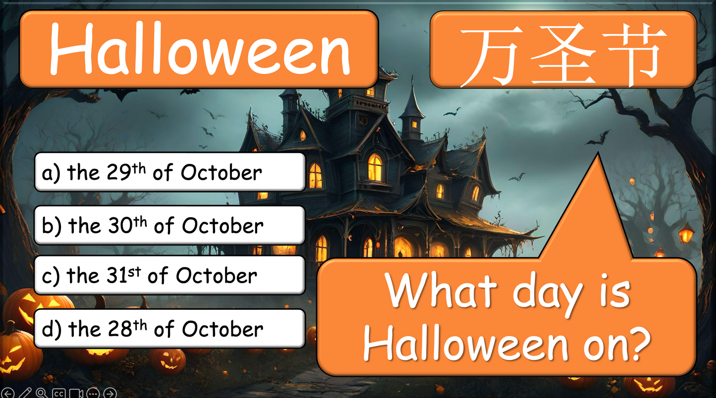 Grade 3-4 - ESL Lesson - Ordinal Numbers and Birthdays - Part 2 - PowerPoint Lesson