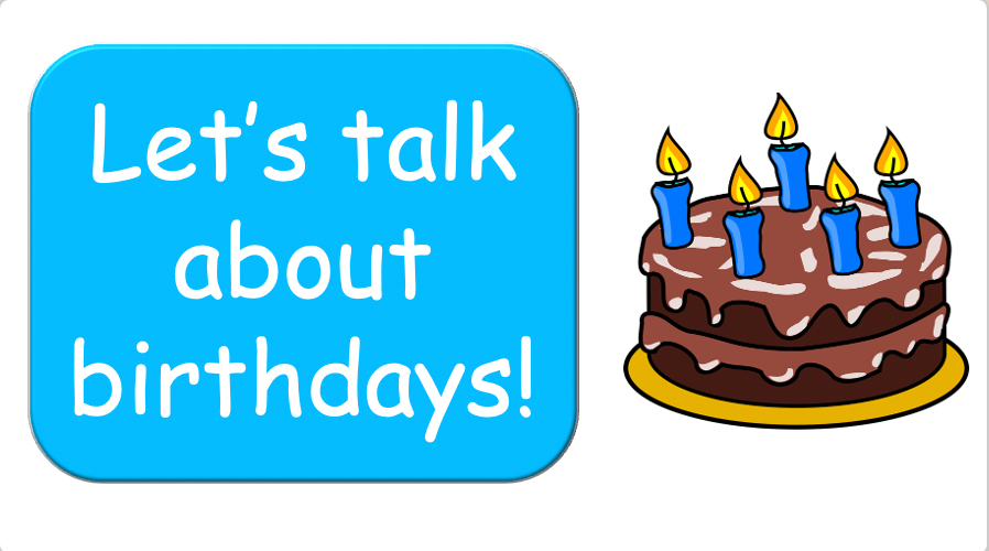 Grade 3-4 - ESL Lesson - Ordinal Numbers and Birthdays - Part 2 - PowerPoint Lesson