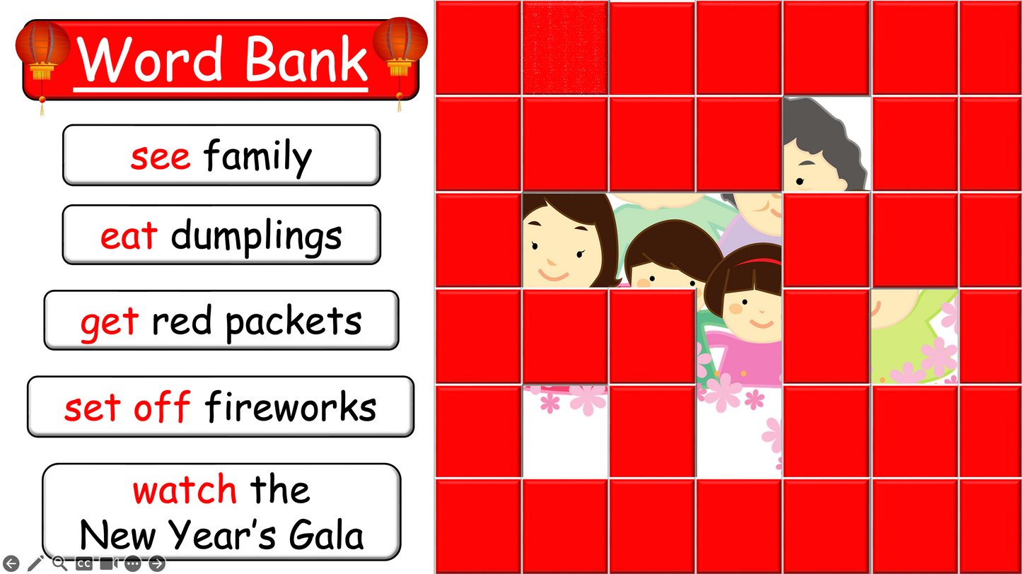 Grade 2-3 (or 4) - ESL Lesson - Chinese New Year - PowerPoint Lesson