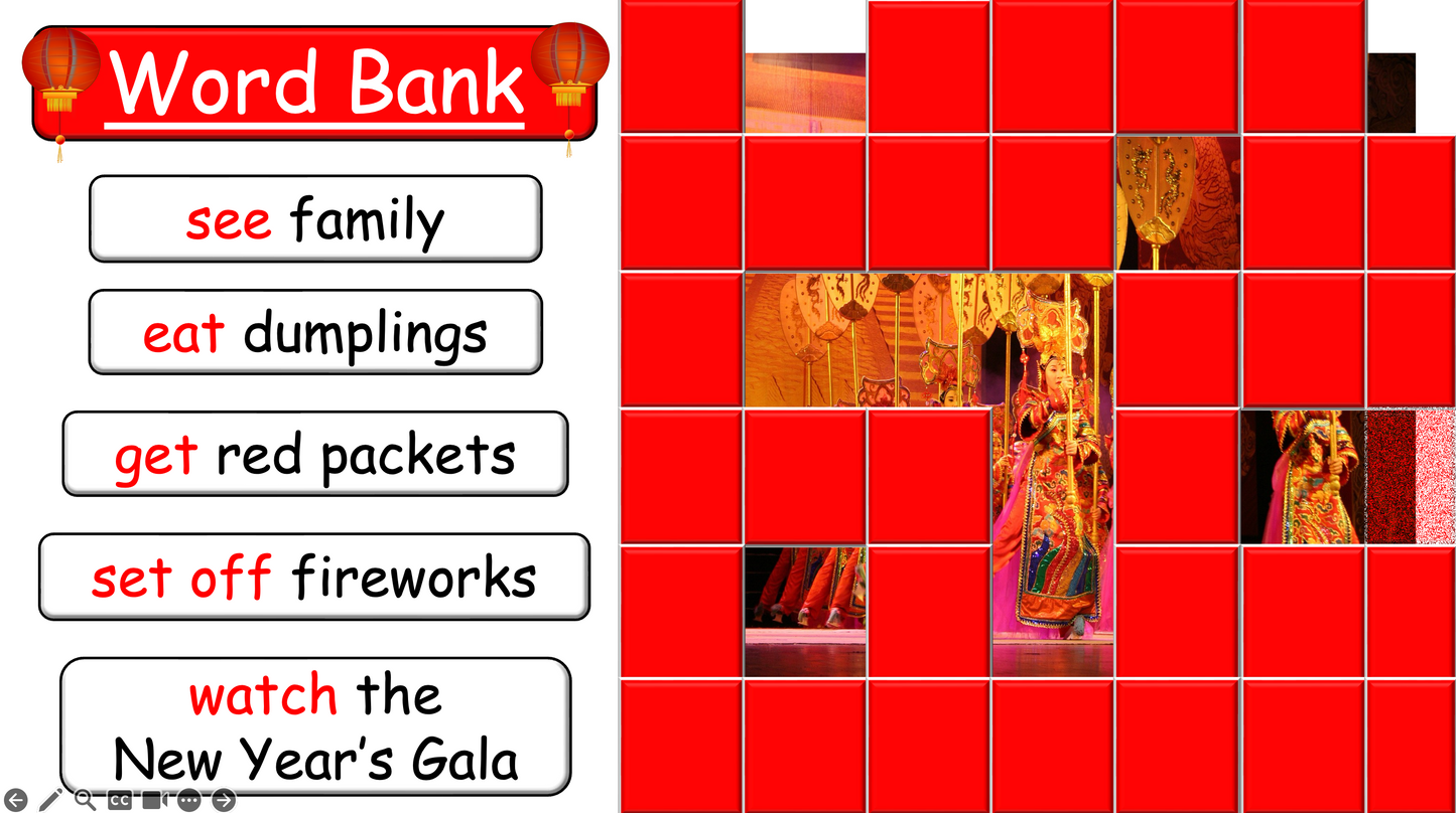 Grade 2-3 (or 4) - ESL Lesson - Chinese New Year - PowerPoint Lesson