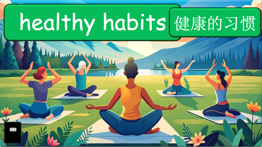 Grade 6-8 - ESL Lesson - Healthy Habits - Part 1
