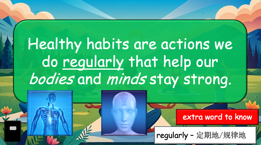 Grade 6-8 - ESL Lesson - Healthy Habits - Part 1, 2, and 3 - COMBO Bundle DEAL - 3 PowerPoints