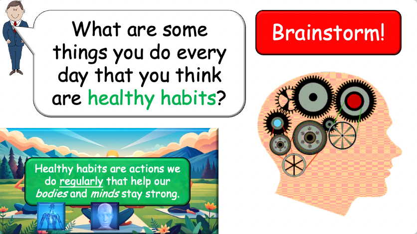 Grade 6-8 - ESL Lesson - Healthy Habits - Part 1