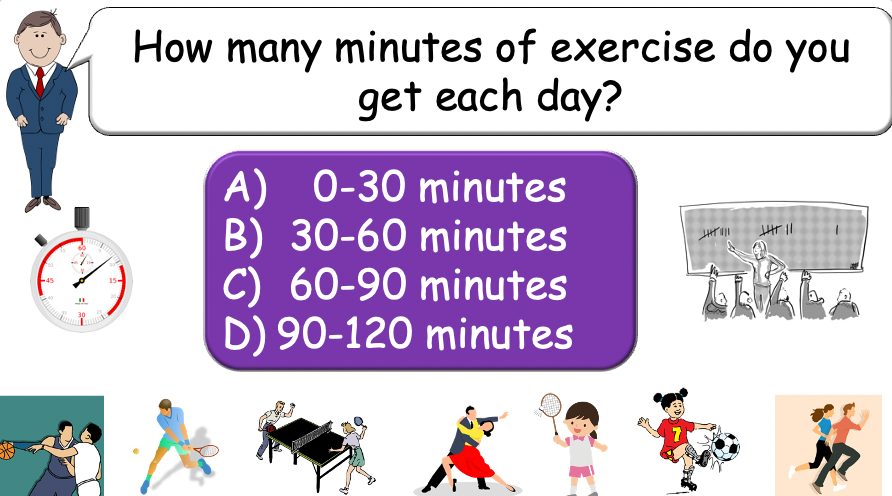 Grade 6-8 - ESL Lesson - Healthy Habits - Part 1, 2, and 3 - COMBO Bundle DEAL - 3 PowerPoints