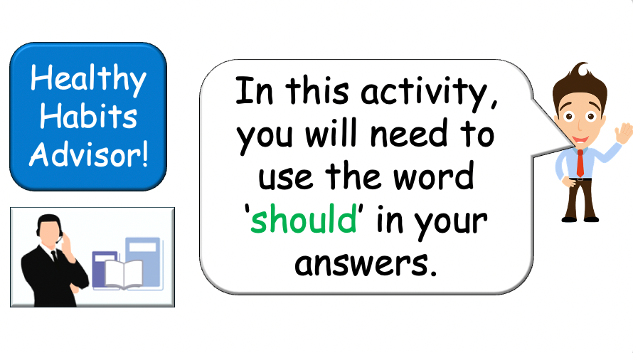 Grade 6-8 - ESL Lesson - Healthy Habits - Part 1, 2, and 3 - COMBO Bundle DEAL - 3 PowerPoints