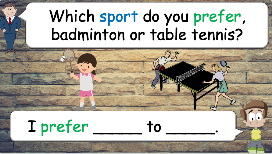 Grade 4 - ESL Lesson - Prefer/Flavors - PowerPoint Lesson