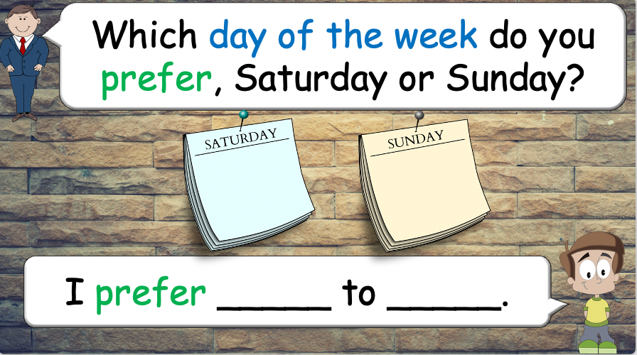 Grade 4 - ESL Lesson - Prefer/Flavors - PowerPoint Lesson