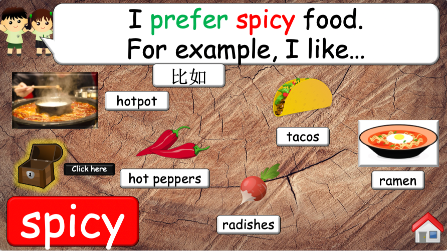 Grade 4 - ESL Lesson - Prefer/Flavors - PowerPoint Lesson