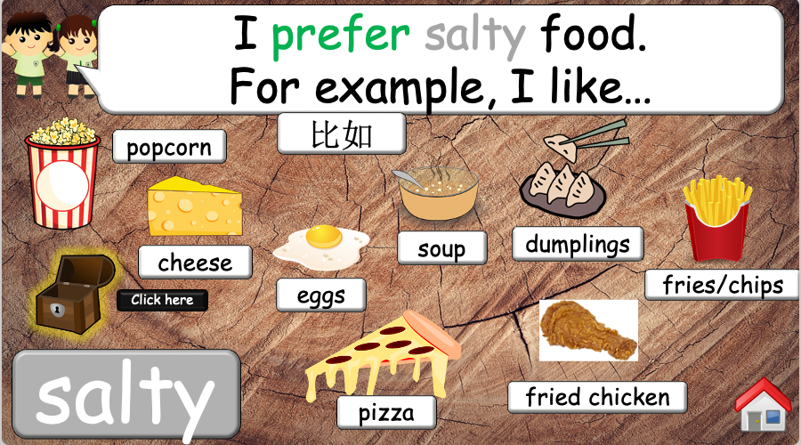 Grade 4 - ESL Lesson - Prefer/Flavors - PowerPoint Lesson