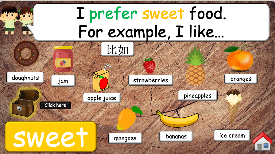 Grade 4 - ESL Lesson - Prefer/Flavors - PowerPoint Lesson
