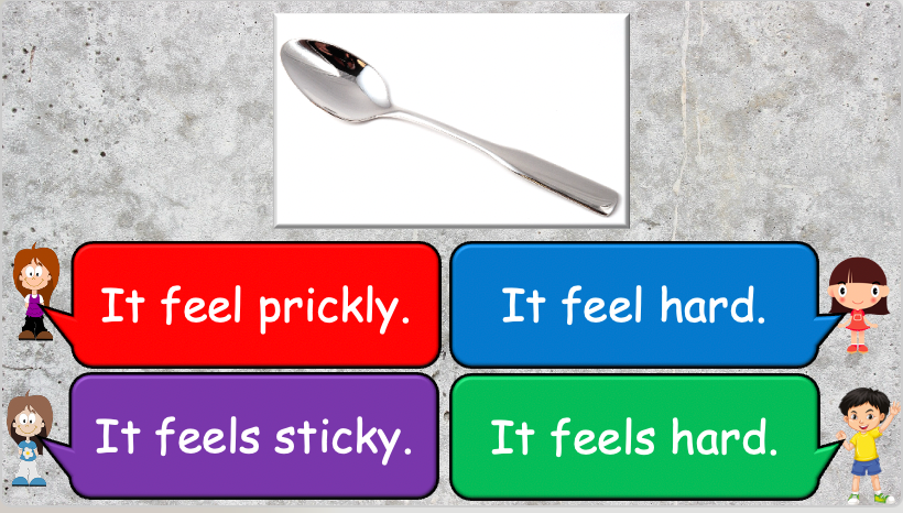 Grade 4 - ESL Lesson - How does it feel? / 8 Different Textures - PowerPoint Lesson