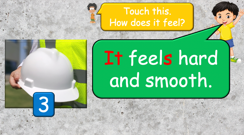 Grade 4 - ESL Lesson - How does it feel? / 8 Different Textures - PowerPoint Lesson