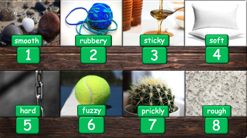 Grade 4 - ESL Lesson - How does it feel? / 8 Different Textures - PowerPoint Lesson