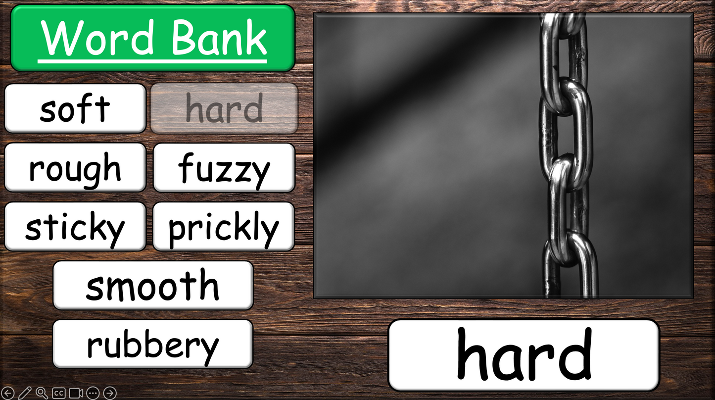 Grade 4 - ESL Lesson - How does it feel? / 8 Different Textures - PowerPoint Lesson