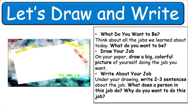 Grade 4-5 - ESL Lesson - Jobs - Part 3 - What do you want to be? - PowerPoint Lesson
