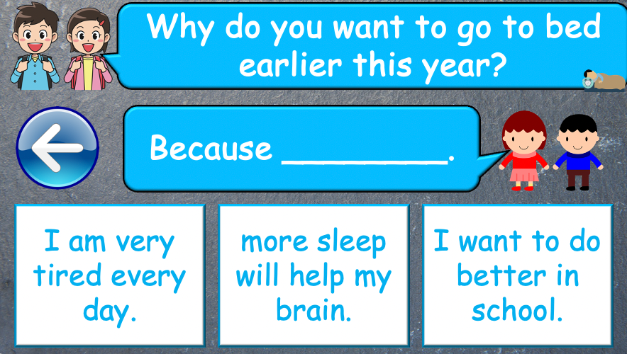 Grade 4-6 - ESL Lesson - New Year's resolutions - Part 1 - PowerPoint Lesson