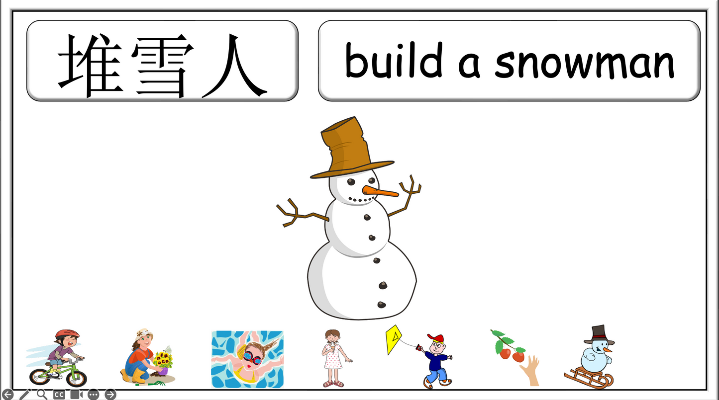 Grade 2-3 - ESL Lesson - Seasons - Part 2 - Activities - PowerPoint Lesson