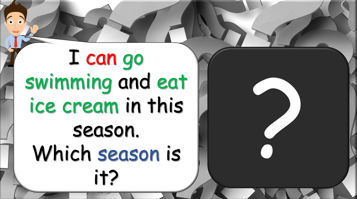 Grade 2-3 - ESL Lesson - Seasons - Part 2 - Activities - PowerPoint Lesson
