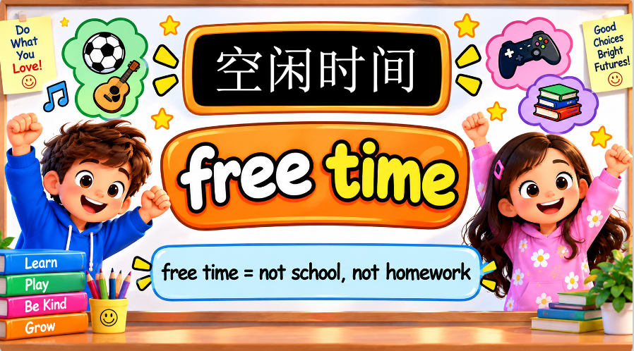 Grade 4 - ESL Lesson - Hobbies and Free Time