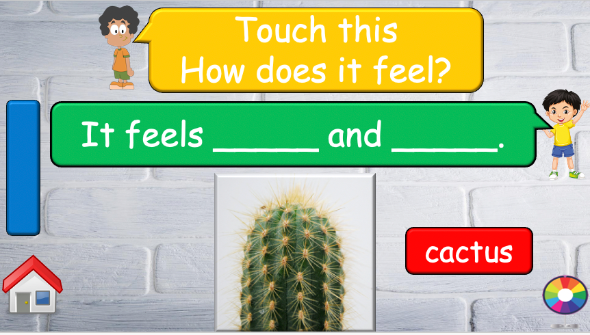 Grade 4 - ESL Lesson - How does it feel? / 8 Different Textures - PowerPoint Lesson
