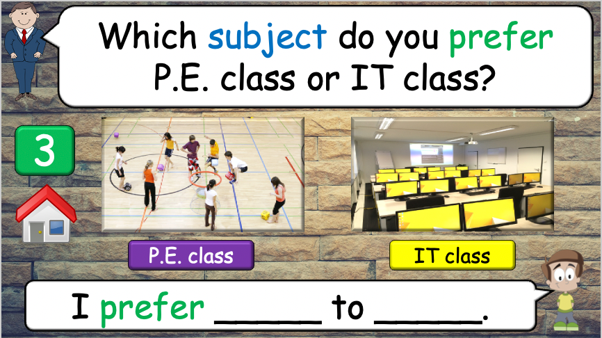 Grade 4 - ESL Lesson - Different Preferences - PowerPoint Lesson