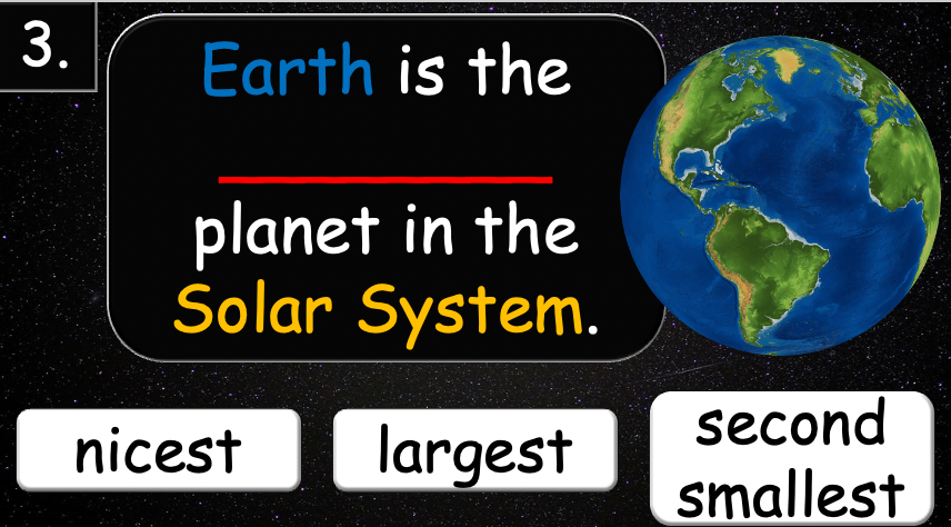 Grade 4 - ESL Lesson - Solar System - Part 2 - PowerPoint Lesson