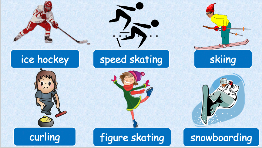 Grade 2-3 - ESL Lesson - Winter Olympics - PowerPoint Lesson