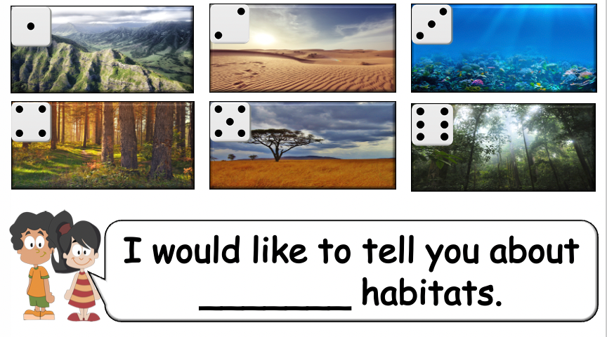 Grade 3-4 - ESL Lesson - Habitats and Wild Animals - Part 1