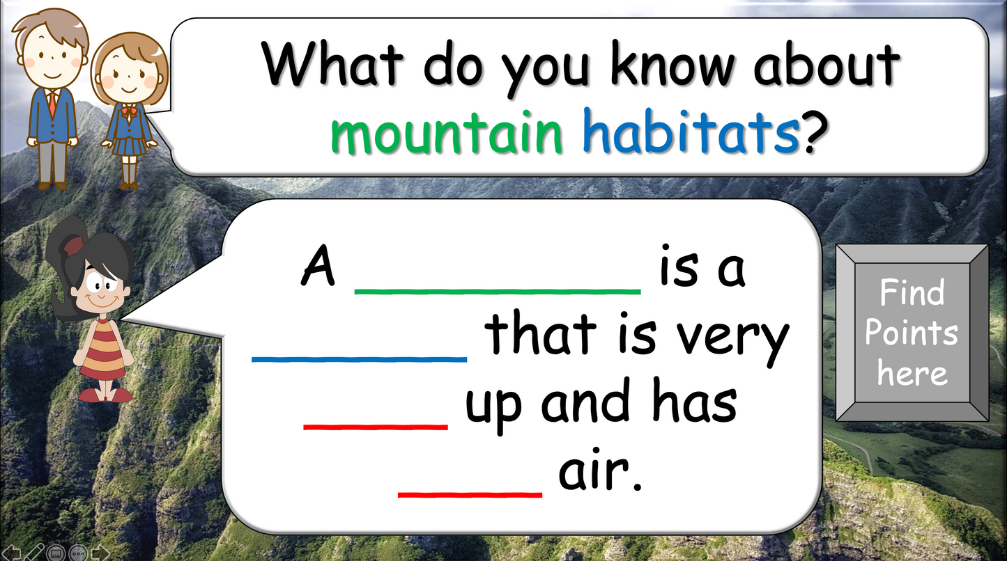 Grade 3-4 - ESL Lesson - Habitats and Wild Animals - Part 2