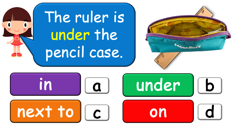 Grade 1 - Semester 1 - Week 07 - Prepositions - ESL PowerPoint Lesson