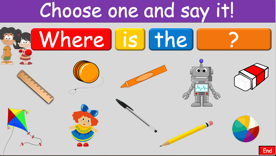 Grade 1 - Semester 1 - Week 07 - Prepositions - ESL PowerPoint Lesson