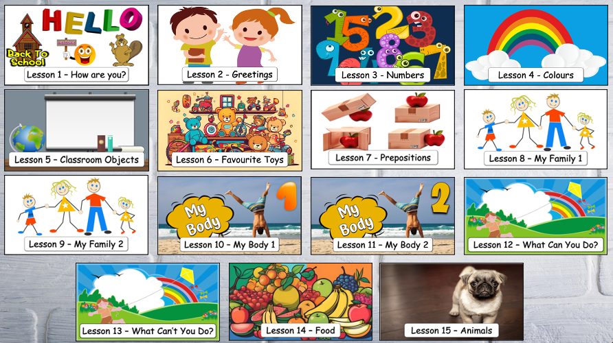 Grade 1 - Semester 1 - Week 09 - My Family 2 - ESL PowerPoint Lesson