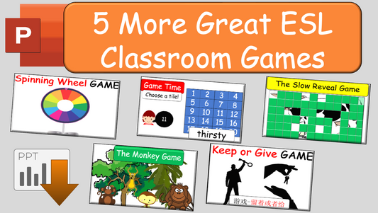 5 More Great ESL Games for Large Classes