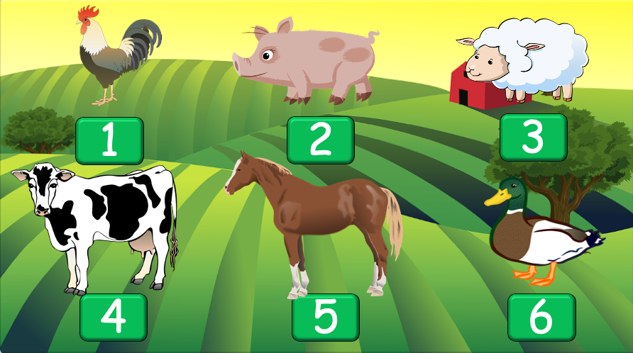 Grade 1-2 - ESL Lesson - On the Farm - Animal Sounds - PowerPoint Lesson