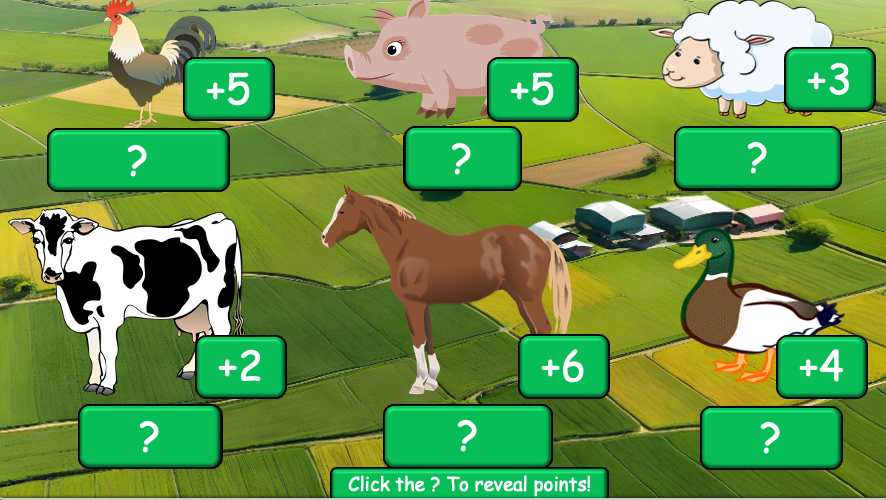 Grade 1-3 - ESL Lesson - On the Farm - Verbs - Third Person Singular - PowerPoint Lesson