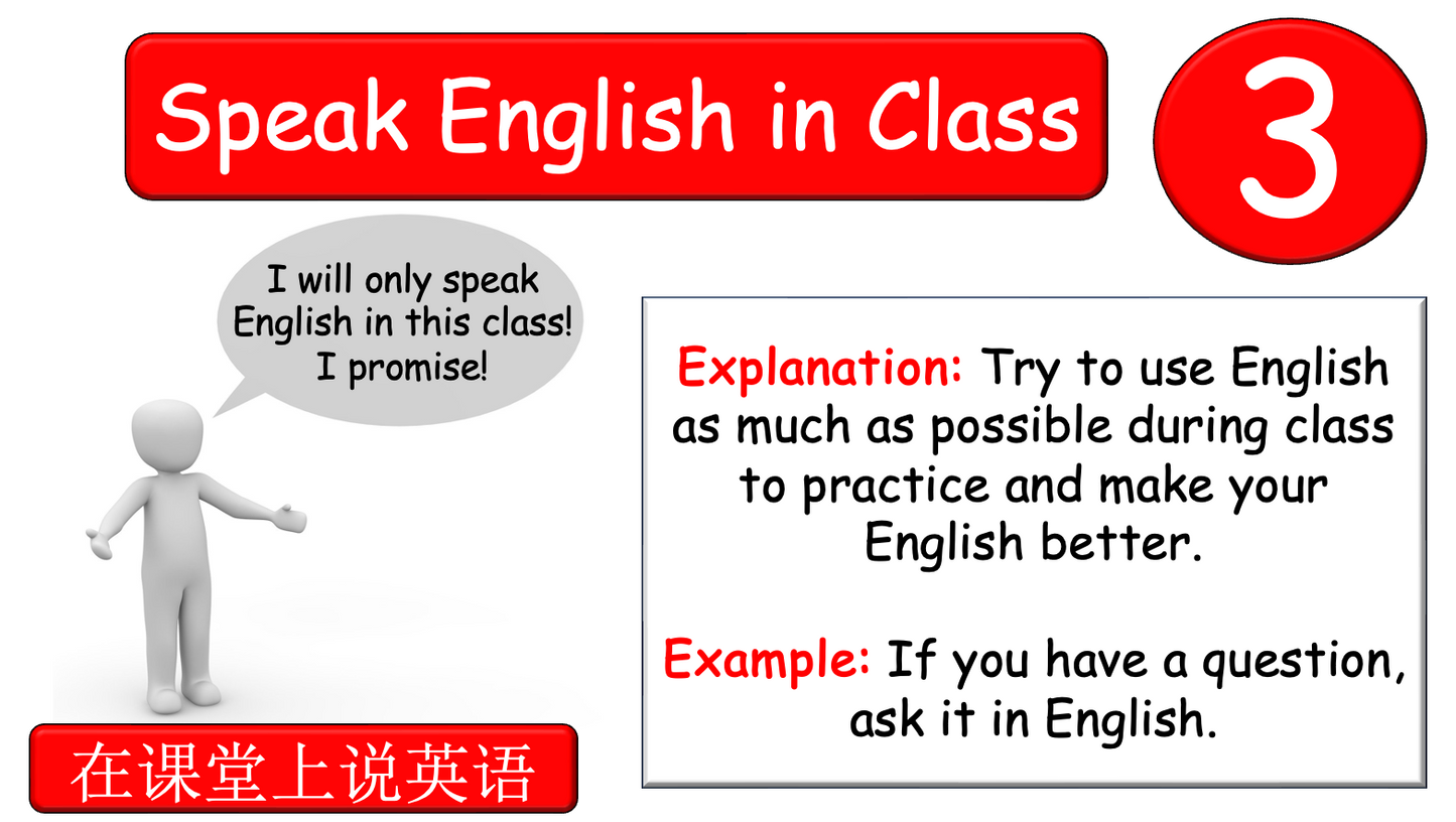 Grade 6-8 - ESL Lesson - First Day of School - Getting to know you