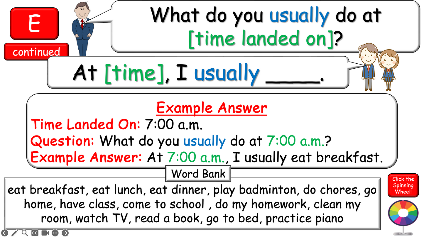 Grade 6-8 - ESL Lesson - First Day of School - Getting to know you