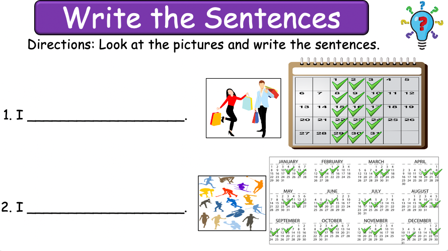 Grade 4-6 - ESL Lesson - How often? - PowerPoint Lesson