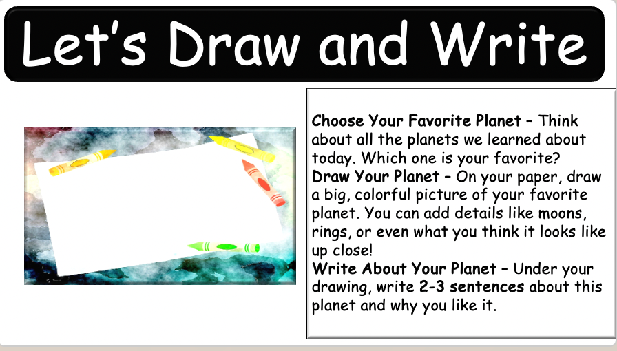 Grade 4 - ESL Lesson - Solar System - Part 2 - PowerPoint Lesson