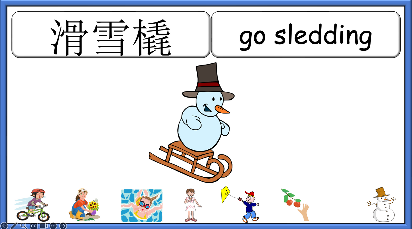 Grade 2-3 - ESL Lesson - Seasons - Part 2 - Activities - PowerPoint Lesson