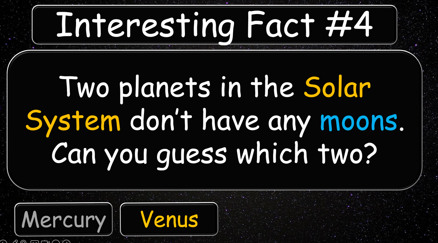 Grade 4 - ESL Lesson - Solar System - Part 2 - PowerPoint Lesson