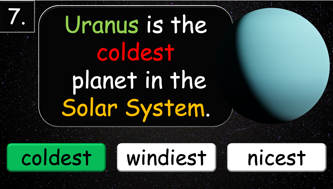 Grade 4 - ESL Lesson - Solar System - Part 2 - PowerPoint Lesson