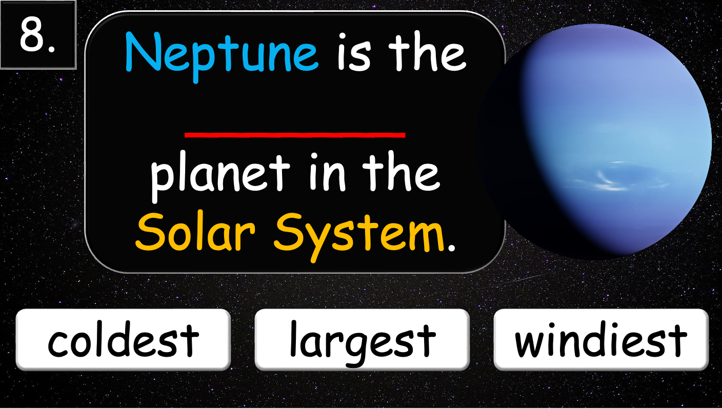 Grade 4 - ESL Lesson - Solar System - Part 2 - PowerPoint Lesson